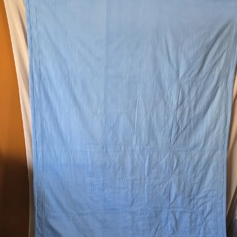Blue and White Patchwork Quilt Bedding